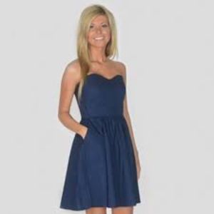 Lauren James strapless gown